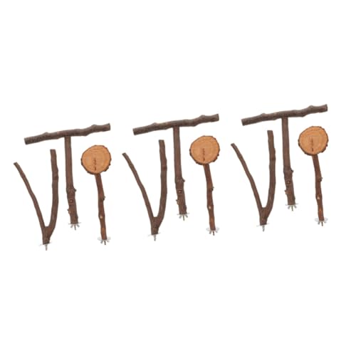 YARNOW 9 STK Plattform für Papageienzweige Holzstangen für Papageien Vogelkäfigbarsch vogelstange vogelkäfig zubehör Spielzeug Holzstangen für Vögel Sittich Barsch Langen tosu YARNOW 9 STK Plattform für Papageienzweige Holzstangen für Papageien Vogelkäfigbarsch vogelstange vogelkäfig zubehör Spielzeug Holzstangen für Vögel Sittich Barsch Langen tosu von YARNOW