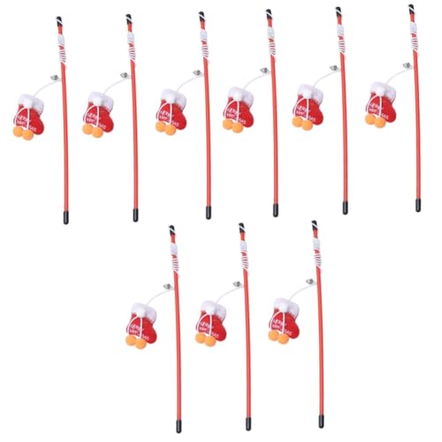 YARNOW 9stücke Weihnachts- Katzenangel Mit Interaktive Spielzeuge Für Katzen Und Spaß YARNOW 9stücke Weihnachts- Katzenangel Mit Interaktive Spielzeuge Für Katzen Und Spaß von YARNOW