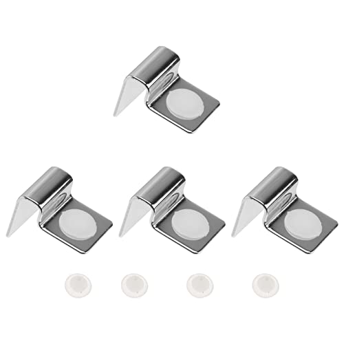 YARNOW 4stücke Fischtank Abdeckungs-halterungen Edelstahl Clips Für Aquarienglasabdeckungen rutschfeste Stütze Sicherer Halt Für Aquarien Für Süßwasser Und Salzwasseraquarien von YARNOW