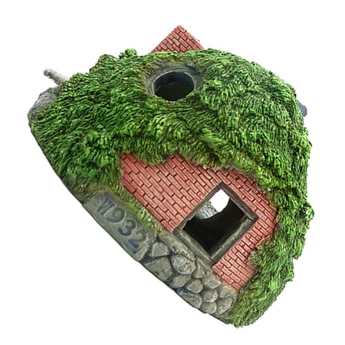 YARNOW Aquarium Höhle aus Resin Kleines Fischversteck mit Retro Römischen Säulen Sicherer Unterschlupf für Fische und Garnelen Dekoratives Schloss Ornament für Kleine Aquarien YARNOW Aquarium Höhle aus Resin Kleines Fischversteck mit Retro Römischen Säulen Sicherer Unterschlupf für Fische und Garnelen Dekoratives Schloss Ornament für Kleine Aquarien von YARNOW