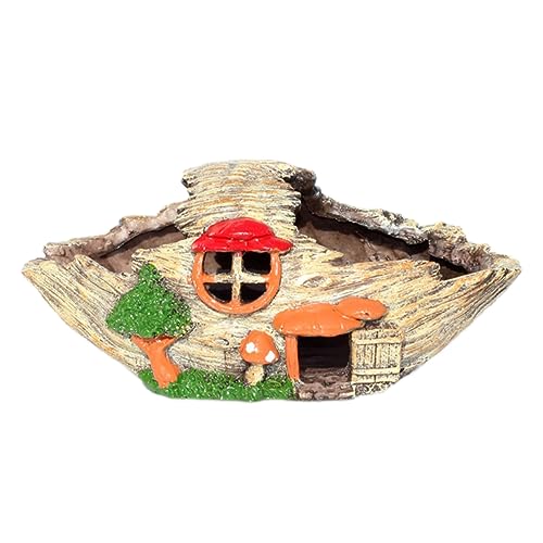 YARNOW Aquarium Landschaftsbau Holzhaus gefälschtes Aquarium UV Aquarienfilter Wasser- Fish Tank Accessory Aquarium Decoration bastelsachen Fischversteck Fisch verstecktes Harz YARNOW Aquarium Landschaftsbau Holzhaus gefälschtes Aquarium UV Aquarienfilter Wasser- Fish Tank Accessory Aquarium Decoration bastelsachen Fischversteck Fisch verstecktes Harz von YARNOW