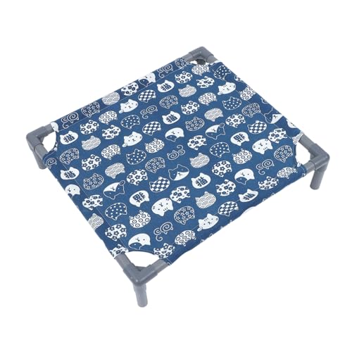 YARNOW Atmungsaktive Hängematte Für Katzennest Katzenhängematte Im Freien Geflochtenes Katzenbett Käfig Fensterbett Für Katzen Höhlenbett Katzenlauf Katzenspielzeug Weiden Polyester Blue YARNOW Atmungsaktive Hängematte Für Katzennest Katzenhängematte Im Freien Geflochtenes Katzenbett Käfig Fensterbett Für Katzen Höhlenbett Katzenlauf Katzenspielzeug Weiden Polyester Blue von YARNOW