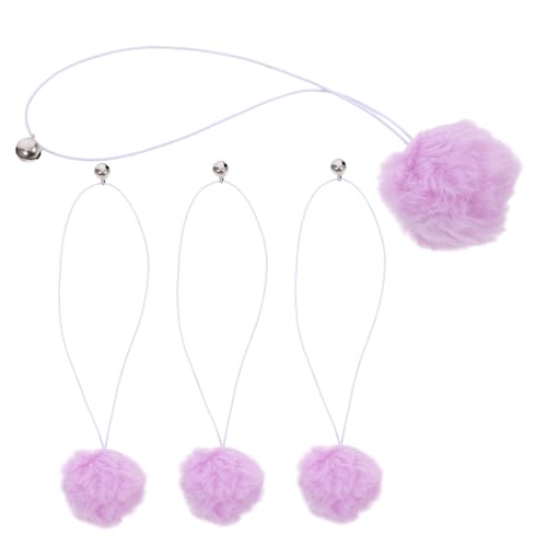 YARNOW Ersatz-kratzbaum Für Katzen 4er-Pack Interaktives Spielzeug Mit Glöckchen Plüschmaterial Fördert Die Verspieltheit YARNOW Ersatz-kratzbaum Für Katzen 4er-Pack Interaktives Spielzeug Mit Glöckchen Plüschmaterial Fördert Die Verspieltheit von YARNOW
