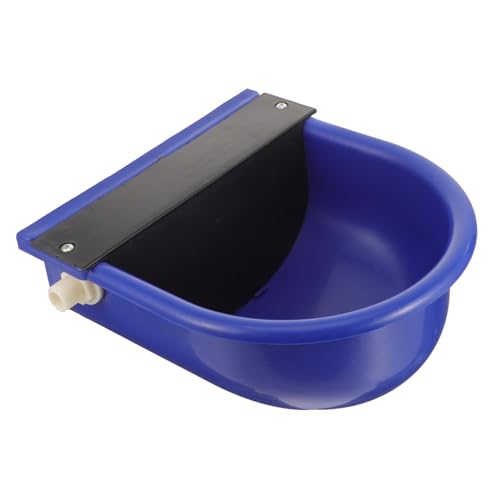 YARNOW Automatische Tränke Trinkwasser für Kühe Wassertränke für Vieh Automatischer Wasserspender für Hunde Soda Hundefutter automatischer Viehbrunnen Wasserbehälter für Vieh Plastik Blue von YARNOW