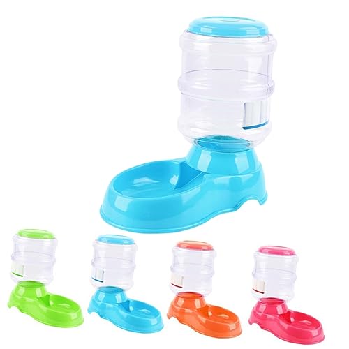 YARNOW Futter- Und Wasserspender Für Haustiere 3 5-l-napf Automatischer Futterspender Für Katzen Und Hunde Keine Stromversorgung Über Die Basis von YARNOW