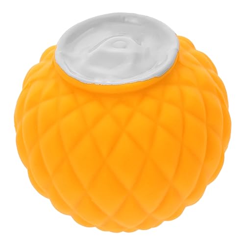 YARNOW Backenzahnspielzeug für Hunde Bälle für Hunde klein Haustier beißen Interactive Dog Toys interaktiver hundeball Stimmball des Hundes Hund Backenzahn Kugel Emulsion Yellow von YARNOW