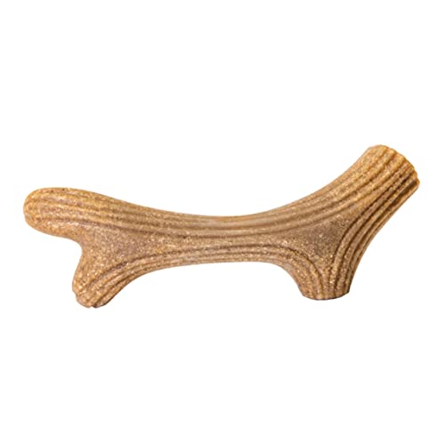 YARNOW Kreatives Antler Kauspielzeug Für Hunde Interaktives Teething Spielzeug Für Welpen Fördert Zahnpflege Und Spielspaß Für Drinnen Und Draußen Attraktives Design Für Aktive Hunde von YARNOW
