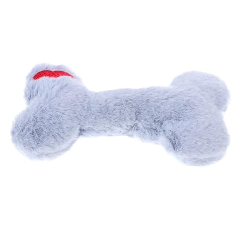 YARNOW Quietschspielzeug Für Hunde Kauspielzeug Für Kleine Hunde Hundespielzeug Aus Plüsch Hundeknochen Spielzeug Quietschendes Backenzahnspielzeug Für Welpen von YARNOW