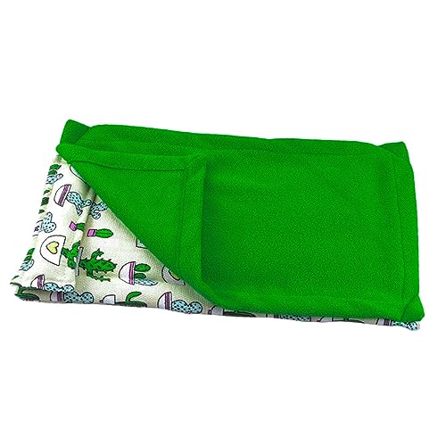 YARNOW Bettdecke Aus Rattenstreu Drinnen Reptilienteppich Unterlage Kleines Tierbett Bettwäsche Praktisch Für Schlafen Heu Groß Haustier Meerschweinchen Schlafsack Stoff von YARNOW
