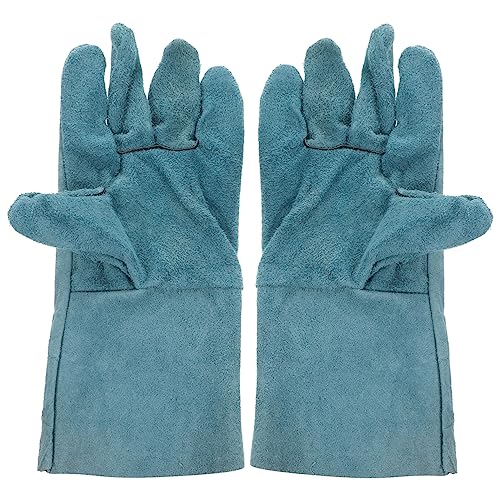 YARNOW Bissfeste Handschuhe Für Hundetraining Widerstandsfähige Komfortable Schutzhandschuhe Aus Hochwertigem Rindsleder Für Für Handhabung Von Hunden Und Anderen Haustieren von YARNOW