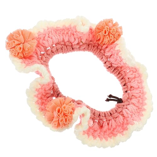 YARNOW Verstellbares Katzenhalsband Blumen-Design Entzückendes Hundehalsband Leichtes Haustierhalsband von YARNOW