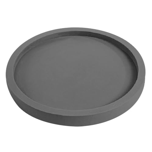 YARNOW Pflanzschale Aus Kunststoff in Betonoptik 20 cm Innendurchmesser Langlebig von YARNOW