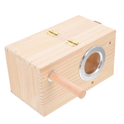 YARNOW Box Das Vogelnest Vogelnest Für Käfig Haushalt Sittichzucht Papageien Nistplatz Ruheplatz Für Vögel Nymphensittich Vogelhaus Vogelhaus Wellensittichnest Haustier Papageienbett Für von YARNOW