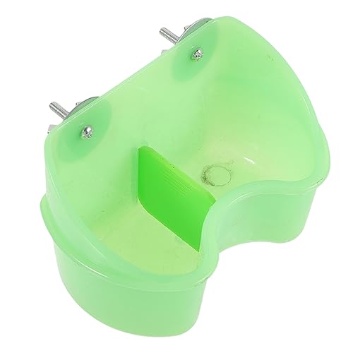 YARNOW Vogelkäfig-lebensmittelhalter Papagei-Feeder Kunststoff Vogel-Feeder Lebensmittelbehälter YARNOW Vogelkäfig-lebensmittelhalter Papagei-Feeder Kunststoff Vogel-Feeder Lebensmittelbehälter von YARNOW