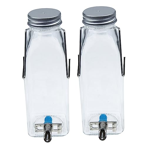 YARNOW Wasserflasche Für Haustiere 350 Ml Glas-trinkflasche Für Haustiere Wasserspender Leiser Stift 2 Stück Auslaufsicher Und Leicht Zu Reinigen YARNOW Wasserflasche Für Haustiere 350 Ml Glas-trinkflasche Für Haustiere Wasserspender Leiser Stift 2 Stück Auslaufsicher Und Leicht Zu Reinigen von YARNOW