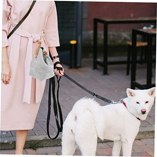 YARNOW Canvas Snack Bag für Hunde mit Praktischem Zugband und Verschluss Tragbarer Leckerlibeutel zur Futteraufbewahrung und Hundekotbeutelhalter für Training und YARNOW Canvas Snack Bag für Hunde mit Praktischem Zugband und Verschluss Tragbarer Leckerlibeutel zur Futteraufbewahrung und Hundekotbeutelhalter für Training und von YARNOW