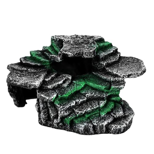 YARNOW Dekoration für Schildkrötenpanzer Dekosteine für Aquarien Reptiliengestein Fischversteck für Aquarien Bartagamen-Sonnenfelsen Steine für Schildkrötenbecken Harz Black YARNOW Dekoration für Schildkrötenpanzer Dekosteine für Aquarien Reptiliengestein Fischversteck für Aquarien Bartagamen-Sonnenfelsen Steine für Schildkrötenbecken Harz Black von YARNOW