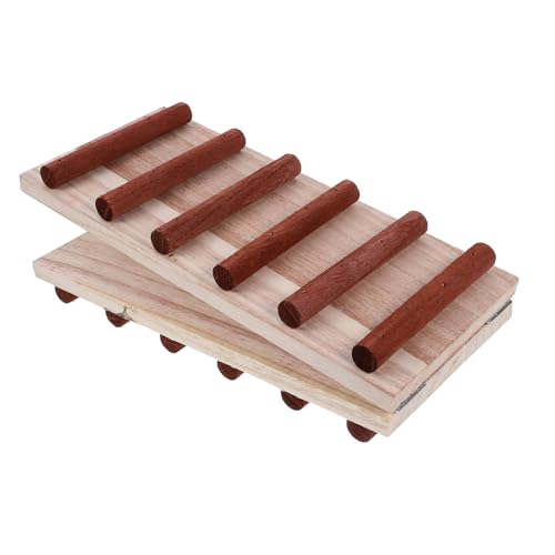 YARNOW Hamster Kletterleiter Spielzeug Multifunktionale Holzleiter Für Hamsterkäfige Fördert Bewegung Und Gesundheit Für Kleine Haustiere Wie Chinchillas Und Rennmäuse YARNOW Hamster Kletterleiter Spielzeug Multifunktionale Holzleiter Für Hamsterkäfige Fördert Bewegung Und Gesundheit Für Kleine Haustiere Wie Chinchillas Und Rennmäuse von YARNOW