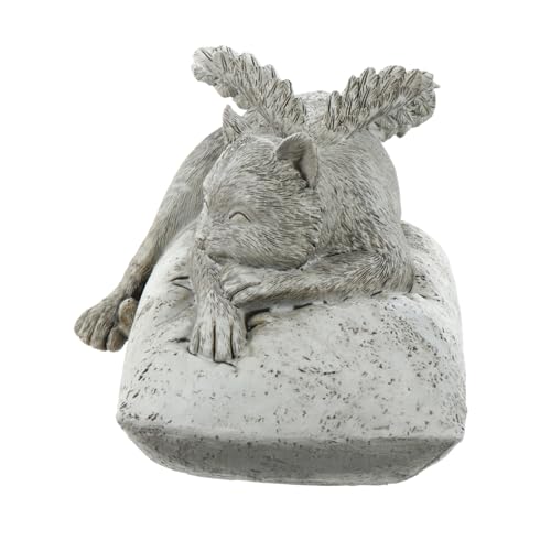 YARNOW Katzenengel-gedenkengel-Statue Für Den Garten Kunstharz Basteln Haustier-gedenk-Ornament YARNOW Katzenengel-gedenkengel-Statue Für Den Garten Kunstharz Basteln Haustier-gedenk-Ornament von YARNOW