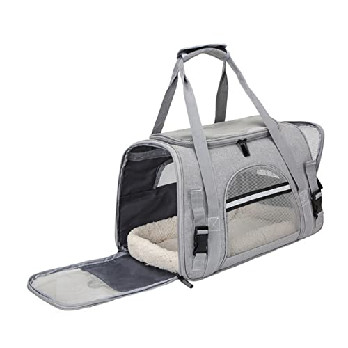 YARNOW Faltbare Haustierträger Tasche Für Katzen Und Hunde Atmungsaktive Transporttasche Reise Rucksack Für Haustiere Für Ausflüge Und Outdoor Aktivitäten von YARNOW
