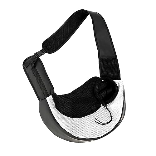 YARNOW Faltbare Haustiertasche 70% Polyester 30% PVC Haustier-Tragetasche Für Katzen Umhängetasche Atmungsaktiv Hohe Elastizität Haustierbedarf Bequem Für Unterwegs Zufällige Farbe von YARNOW