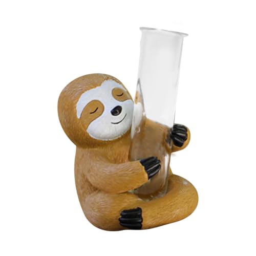 YARNOW Faultiervase Aquarium Dekorationen für Aquarien Hund wassernapf Pflanzenterrarium Katzenbrunnen büro Dekoration Office Decoration Vase Mittelstücke Desktop-Tierstatue Harz YARNOW Faultiervase Aquarium Dekorationen für Aquarien Hund wassernapf Pflanzenterrarium Katzenbrunnen büro Dekoration Office Decoration Vase Mittelstücke Desktop-Tierstatue Harz von YARNOW