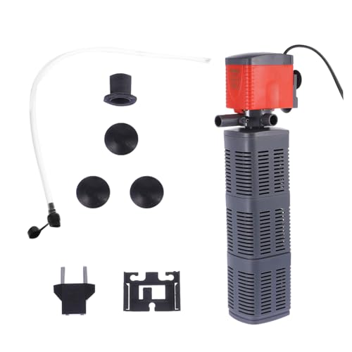YARNOW Filter für Fischbecken umwälzpumpe Cycle Pump filterpumpe Fischbehälter Pumpe atmungsaktive Maske Luftpumpe Tauchpumpe Aquarienwasserpumpe Wasserpumpe für Aquarium Plastik Black YARNOW Filter für Fischbecken umwälzpumpe Cycle Pump filterpumpe Fischbehälter Pumpe atmungsaktive Maske Luftpumpe Tauchpumpe Aquarienwasserpumpe Wasserpumpe für Aquarium Plastik Black von YARNOW