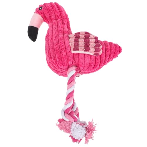 YARNOW Plüsch-Flamingo Kauspielzeug Für Hunde Quietschendes Interaktives Spielzeug Zur Zahnpflege Strapazierfähiges Corduroy Für Kleine Bis Mittelgroße Haustiere YARNOW Plüsch-Flamingo Kauspielzeug Für Hunde Quietschendes Interaktives Spielzeug Zur Zahnpflege Strapazierfähiges Corduroy Für Kleine Bis Mittelgroße Haustiere von YARNOW