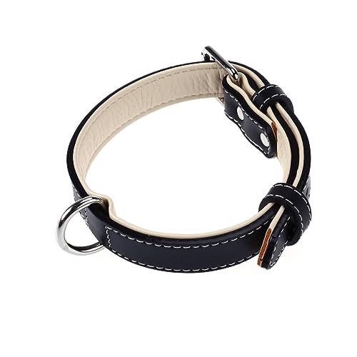 YARNOW Für Große Hunde Mittel Für Hunde Hundehalsband Black von YARNOW
