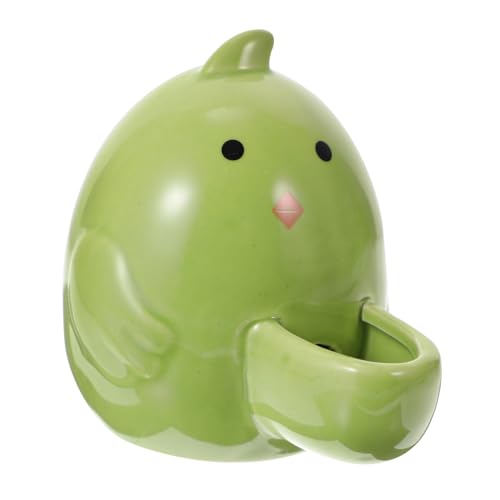 YARNOW Futterautomat Für Hamster Futternapf Für Hamster Igel-futterspender in Cartoon-Form Hamsterbedarf Anti-Biss-futterspender Haustierbedarf Tierfutterbehälter Green Keramik YARNOW Futterautomat Für Hamster Futternapf Für Hamster Igel-futterspender in Cartoon-Form Hamsterbedarf Anti-Biss-futterspender Haustierbedarf Tierfutterbehälter Green Keramik von YARNOW