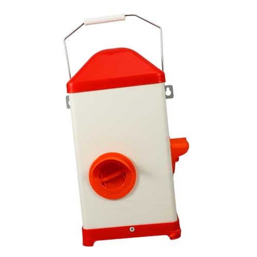 YARNOW Futterautomat Futterspender Für Hühner Tragbare Hühnerfuttermittel Automatische Kükenfütterung Huhn Küken Füttern Kükenfresser Wachtelfutterspender Mit Griff Geflügel Klein Pp Weiß YARNOW Futterautomat Futterspender Für Hühner Tragbare Hühnerfuttermittel Automatische Kükenfütterung Huhn Küken Füttern Kükenfresser Wachtelfutterspender Mit Griff Geflügel Klein Pp Weiß von YARNOW