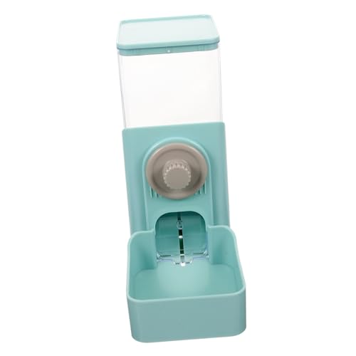 YARNOW Futterautomat klein automatisch Fütterung Katze Essen pet Feeder Automatic Fish Feeder Hamster zubehör Hundezubehör praktischer Rattenfresser Futternapf für Hasen pp Sky-Blue von YARNOW
