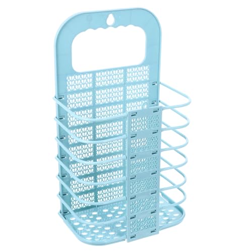YARNOW Futterkorb für Papageien Huhn Feeder-Rack Lebensmittelspielzeug coop Heu vogelfutterspender vogelfutterhäuschen Vogelfutterbehälter zum Aufhängen Vogelfutterhalter Plastik Sky-Blue von YARNOW