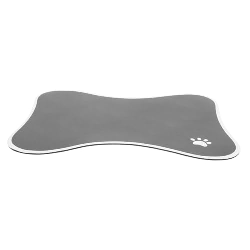 YARNOW Katzennapfmatte Isoliermatte Saugfähige Futtermatte Für Haustiere Fußmatte Für Haustiere rutschfeste Napfmatte von YARNOW