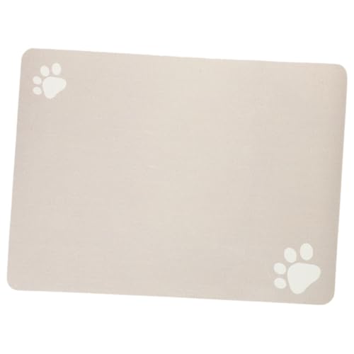 YARNOW Futtermatte für Haustiere Matten für Haustierfutter Futtermatte für Hunde Sitzkissen Hundefutter Saugfähige Wassernapfmatte für Hunde Wasserabsorbierende Matte für Hundenapf groß YARNOW Futtermatte für Haustiere Matten für Haustierfutter Futtermatte für Hunde Sitzkissen Hundefutter Saugfähige Wassernapfmatte für Hunde Wasserabsorbierende Matte für Hundenapf groß von YARNOW