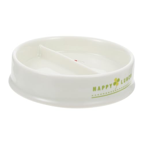 YARNOW Futternapf Für Hamster Spender Speiseteller Katzenfutter Container Schüssel Haustiernapf Hamster-futterteller Futterautomat Nassfutter Für Katzen Hund Käfig Plus Wurf Weiß Keramik YARNOW Futternapf Für Hamster Spender Speiseteller Katzenfutter Container Schüssel Haustiernapf Hamster-futterteller Futterautomat Nassfutter Für Katzen Hund Käfig Plus Wurf Weiß Keramik von YARNOW
