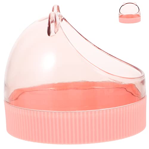 YARNOW Transparentes Hamsterfutter Und Wassernapf Für Kleine Haustiere Hängende Sichere Schalen Für Hamster Ratten Und Meerschweinchen Niedliches Design Kirschblüten von YARNOW