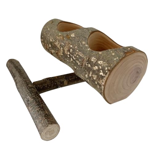 YARNOW Papagei Feeder Station Holz Schüssel Set Für Käfig Vogel Lebensmittel Container Feeder Papagei Schleifen Spielzeug von YARNOW