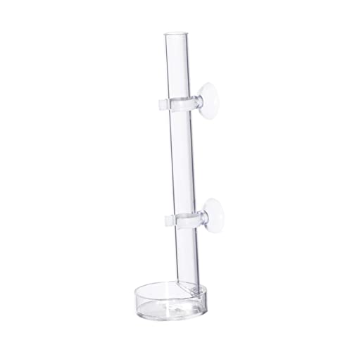 YARNOW Garnelen Acrylrohr Shrimp Feeding Supply Brüterei Mittel tropisches Aquarium Futterspender Tank Garnelenfutterrohr Futterrohr für Garnelen Garnelenrohr für Aquarien Feederrohr von YARNOW