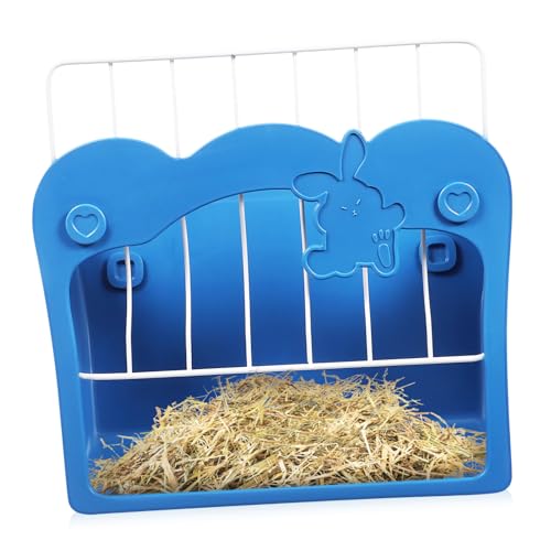 YARNOW Großer Hasen Futterspender Und Heuhalter Praktische Heuraufe Für Meerschweinchen Chinchillas Und Andere Kleintiere Verschwendung Design Stilvollem von YARNOW