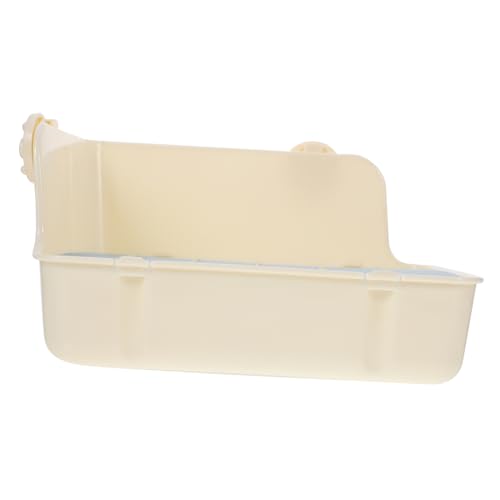 YARNOW Großes Haustier Toiletten Tablett aus Hochwertigem PP Reißfest Wandseitig Geschützt für Sauberen Boden Kompakt und Tragbar Geeignet für Hunde Kaninchen Zufällige Zufällige Farbe von YARNOW