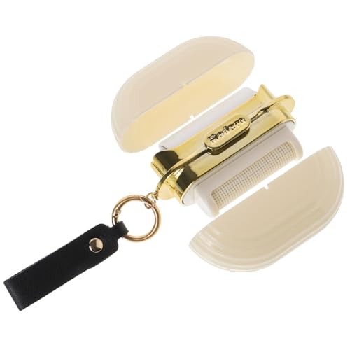 YARNOW Haarentfernungsgerät Fusselrolle Wiederverwendbar Klebriger Staubfänger Mini-kleberoller Hund Geweih Gel-fusselrolle Block Haarentferner Für Haustiere Tierfell Reiniger Haut Beige von YARNOW