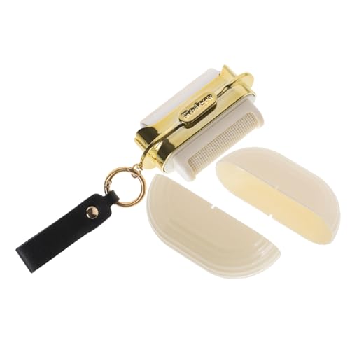 YARNOW Haarentfernungsgerät staubentferner Haustierhaarentferner Mobiler Tierhaarentferner Haustierkamm Hund kompakter wiederverwendbarer Fusselroller Haarballen entfernen Rolle Abs Beige YARNOW Haarentfernungsgerät staubentferner Haustierhaarentferner Mobiler Tierhaarentferner Haustierkamm Hund kompakter wiederverwendbarer Fusselroller Haarballen entfernen Rolle Abs Beige von YARNOW
