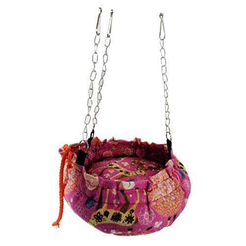 YARNOW Hängematte Für Hamster Bettwäsche Schlafsack Plüsch Hamster -versteck Haustier Hängendes Bett Schlafhängematte Für Papageien Kleintierhängematte Hängebett Für Sittiche Nest von YARNOW