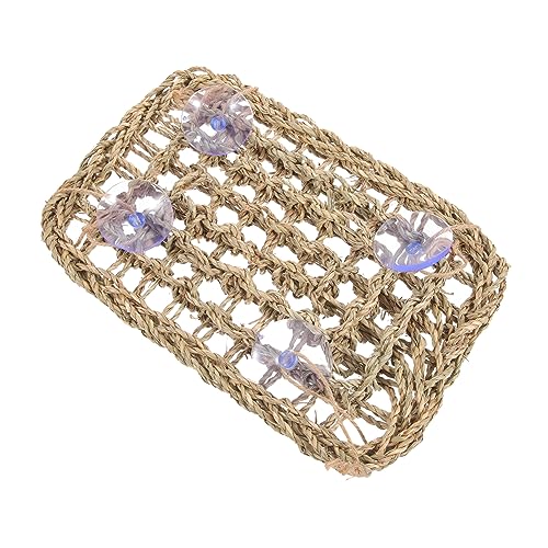 YARNOW Hängematte haustierbett pet Bed Reptilien Matte Echsen Schlafplatz Reptilienbett Gecko-Hängematte Schlangen-Eidechsen-Hängebett Eidechsen-Hängemattenspielzeug Stroh YARNOW Hängematte haustierbett pet Bed Reptilien Matte Echsen Schlafplatz Reptilienbett Gecko-Hängematte Schlangen-Eidechsen-Hängebett Eidechsen-Hängemattenspielzeug Stroh von YARNOW