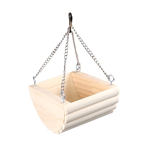 YARNOW Hängende Ketten-schaukel-Nest Aus Holz Für Hamster Und Papageien Sicheres Und Komfortables Schlafnest Für Kleine Haustiere Für Fenster Türen Und Treppen YARNOW Hängende Ketten-schaukel-Nest Aus Holz Für Hamster Und Papageien Sicheres Und Komfortables Schlafnest Für Kleine Haustiere Für Fenster Türen Und Treppen von YARNOW