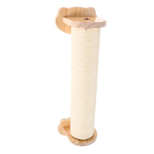 YARNOW Hängender Katzenkratzpfosten Sisal Kratzbrett für Kätzchen mit Schnellem Werkzeugloser Befestigung Platzsparend für Katzenkäfig und Möbel Schutz von YARNOW