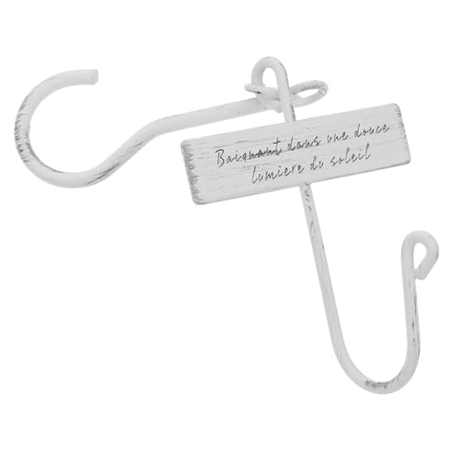 YARNOW Haken Für Pflanzen Dekorative Wandhaken Haken Für Garten Und Balkon Geeignet Für Blumenampeln Vogelhäuschen Und Mehr Stabil Und Rostfrei YARNOW Haken Für Pflanzen Dekorative Wandhaken Haken Für Garten Und Balkon Geeignet Für Blumenampeln Vogelhäuschen Und Mehr Stabil Und Rostfrei von YARNOW