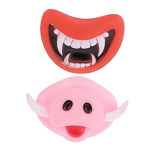 YARNOW Halloween Hundespielzeug Set Pet Molar Kauspielzeug aus Langlebigem Vinyl Bissfestes Zahnpflege mit Quietschfunktion Rot Stress und Fördert Zahnhygiene für Welpen und Hunde YARNOW Halloween Hundespielzeug Set Pet Molar Kauspielzeug aus Langlebigem Vinyl Bissfestes Zahnpflege mit Quietschfunktion Rot Stress und Fördert Zahnhygiene für Welpen und Hunde von YARNOW