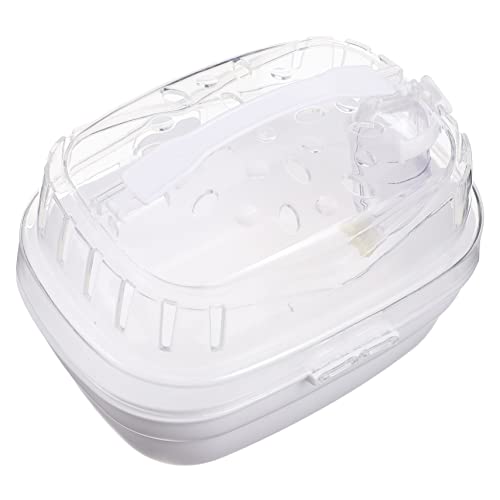 YARNOW Hamster-tragebox Aus Robustem Material Leicht Tragbar Für Außenbereich Bietet Viel Bewegungsfreiheit Für Kleintiere Einfach Zu Reinigen Und Geeignet Für Hamster Meerschweinchen von YARNOW
